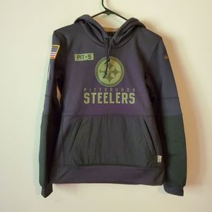 NWT-Pittsburgh Steelers On-Field Apparel Women's Hoodie